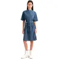 Armani Exchange Xw000573_af12895 Kortærmet Kort Kjole