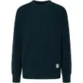 Pepe Jeans Pepe Jeanstil mænd. PM702478 Colin marineblå trøje (XL), Casual, Bomuld