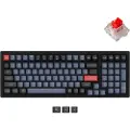 Keychron K4 Pro QMK/VIA Wireless RGB Hot Swap K Pro Red - ND - Gaming Tastatur - Nordisk - Sort