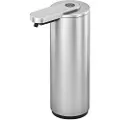 Zack Sæbedispenser TERVA 175 ml, kontaktløs, mat, rustfrit stål,