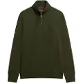Superdry Utility Logo Henley Halv Lynlås Sweater