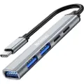Sandberg USB-C Multi-USB Hub USB hub - 5 ports - Sølv