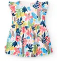 Boboli Satin Floral Kjole