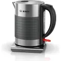 Bosch Elkedel TWK7S05 - Grå/sort - 2200 W