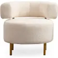 Atelier Del Sofa - Wing Chair-Pekin - Hvid - Lænestole - - Homeroom