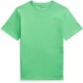 Ralph Lauren Polo Ralph Laurentil drenge. 323832904178 T-shirt med grønt logo (8años=136/138cm), Casual, Bomuld, Korte ærmer, børnetøj