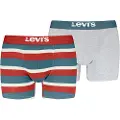 Levi's Rugby Stripe Aop Boxers 2 Enheder