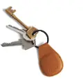 Mujjo Canopy Keychain for AirTag - Tan