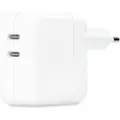 Apple Strømforsyning På 35 W Med To Usb-c-porte Hvid