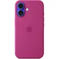 Apple Silicone Case Magsafe Iphone 16 Fuchsia
