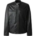 Pepe Jeans Pepe Jeanstil mænd. PM403106 Læderjakke Malvar sort (L), Casual