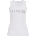 GUESS Embellished Logo ærmeløs T-shirt