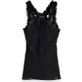 Scotch & Soda Ruffle ærmeløs T-shirt