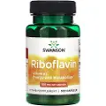 Swanson Health Riboflavin Vitamin B2, 100 mg - 100 kapsler