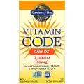 Garden of life Vitamin Code Rå D3, 2000 IE - 60 kapsler
