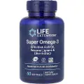 Life Extension Super Omega-3 EPA/DHA med sesamlignaner og olivenekstrakt - 60 softgels