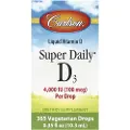 Carlson Labs Super Daily D3, 4000 IU - 10 ml