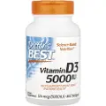 Doctors Best D3-vitamin, 5000 IE - 360 softgels