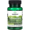 Swanson Health Sulforaphan fra Broccolikimudtræk, 400 mcg - 60 vegetabilske kapsler