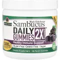 Natures Answer Daglige Sambucus Gummies 2X Styrke, Sort Hyld - 45 veganske gummier