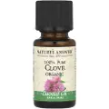 Natures Answer 100% Ren Økologisk Nellike Æterisk Olie - 15 ml