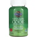 Garden of life Vitamin Code Calcium & Magnesium Gummies, Hindbær - 60 gummies