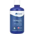 Trace Minerals Calcium/Magnesium/Zink, flydende, jordbærsmag - 946 ml