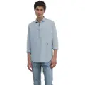 Silbon Sport Oxford 1/2 Skjorte Med Lange ærmer