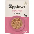 Applaws Pouch med bouillon 12 x 70 g - Tunfisk med stillehavsrejer