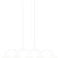 Globen Lighting - Pendel Curve 5 - Hvid - Loftpendler - - Homeroom