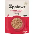 Applaws Kylling Og Oksekød I Gelé 16x70g Kattemad