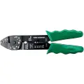 Bahco Crimp-klippe-og Afisoleringstænger Med Grønt Håndtag 14 Awg-10 Awg