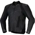 Alpinestars Missile V3 Læderdragt-Jakke sort 58