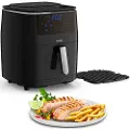 Tefal Luftfriture EASY FRY & STEAM FW201815, sort, Tefal