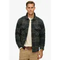 Superdry Surplus Check Quilt Overtrøje