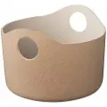 Blomus Opbevaringskurv TIGGY 42 x 29 cm, lys brun, filt, Blomus