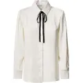Pepe Jeans Pepe Jeanstil kvinder. PL304970 Skjorte Athenea hvid (M), Casual, Polyester, Lange ærmer