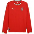 Puma Portugal 24/25 Replica Hjem T-shirt Med Lange ærmer