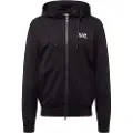 Emporio Armani EA7til mænd. 8NPM33_PJVRZ Regular Train sweatshirt sort (XS), Casual, Bomuld