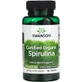 Swanson Health Økologisk Spirulina - 180 tabletter