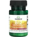 Swanson Health B-12 Hydroxycobalamin, 1000 mcg - 60 tyggetabletter