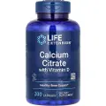 Life Extension Calciumcitrat med D-vitamin - 200 vcaps
