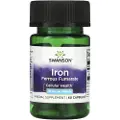 Swanson Health Jern (jernfumarat), 18 mg - 60 kapsler