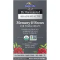 Garden of life Dr. Formulated Hukommelse & Fokus for Unge Voksne - 60 vegetariske tabletter