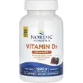Nordic Naturals Vitamin D3 Gummibamser, 1000 IE Vilde Bær - 120 gummibamser