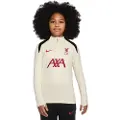 Nike Liverpool FC Strike Special Edition Nike Dri-FIT-fodboldtræningstrøje til større børn - hvid