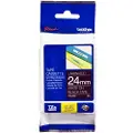 Brother Tape 24mm Tze-355 Hvid/sort