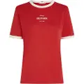 Tommy Hilfiger Monotype Stripe Regular Fit T-shirt Med Korte ærmer