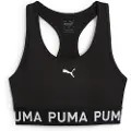 Puma 4KEEPS Elastic Bra Women, Clothing, Black, S