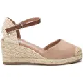 Xti Xtitil kvinder. 14074608-BEIGE Brune espadriller i læder 140746 (41), 5-8 cm, Ruskind, Spænder, Casual